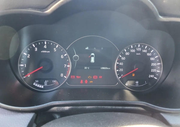Kia Carens cena 44800 przebieg: 139900, rok produkcji 2014 z Wysokie Mazowieckie małe 781